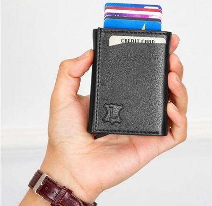 porte-cartes et portefeuille automatique